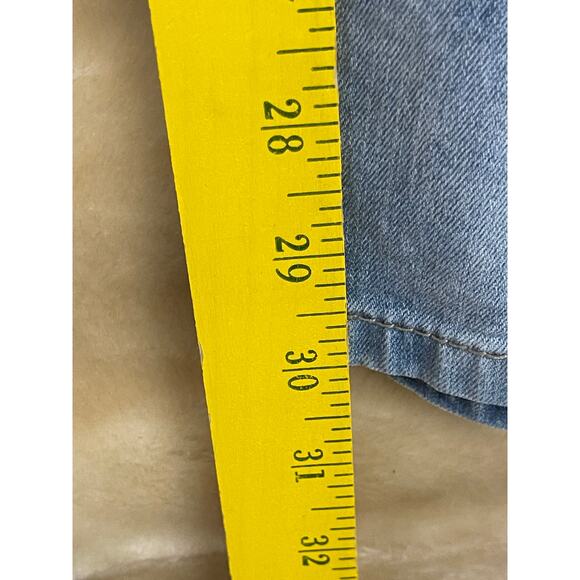 Women's Plus size 18W Straight jeans Distressed Ashley Stewart Blue - Picture 7 of 8